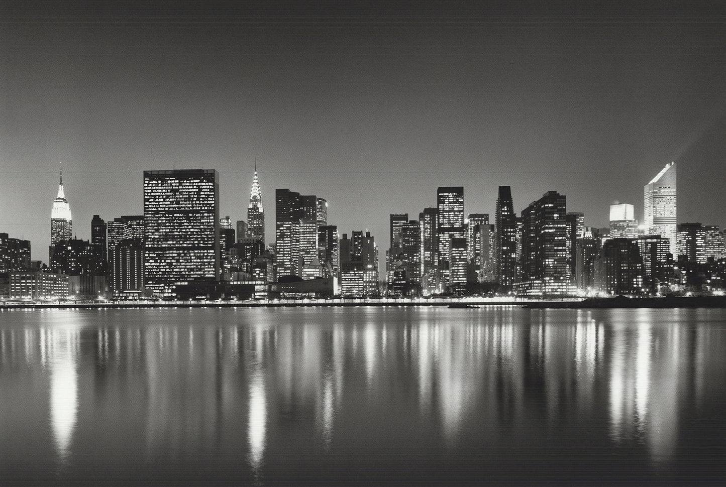 Henri Silberman Manhattan East Side " Offset Lithograph Photo