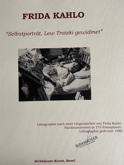 Frida Kahlo Lithograph