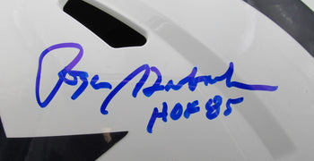 Roger Staubach Hof Signed/Inscr Full Size