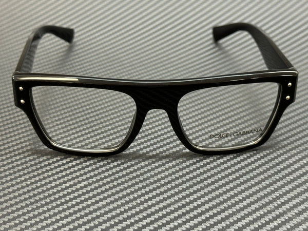 DOLCE & GABBANA DG3384 501 Black Men's 54 mm Eyeglasses