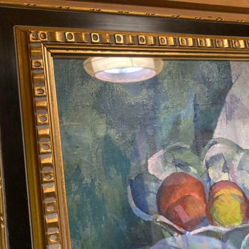 Galina Morozova Original Oil Painting Still Life With Fruits Russian Art 50X60Cm