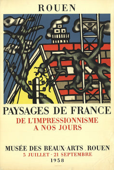 Fernand Leger The Yellow House 