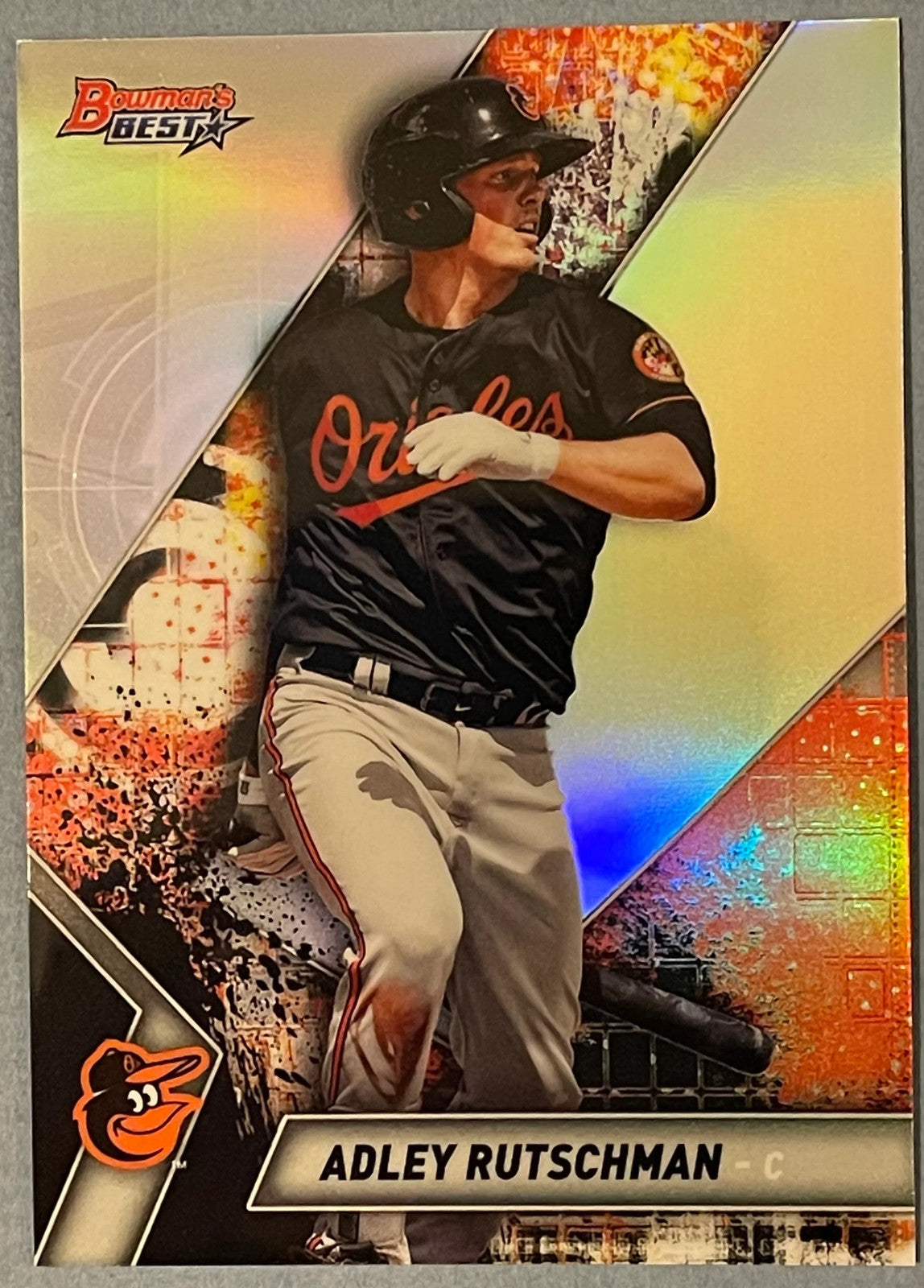 Adley Rutschman 2019 1St Bowman Best Rookie Refractor Card #Tp-30