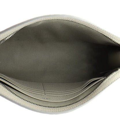 Christian Dior A5 Triangle Wristlet Pouch Gravity Leather