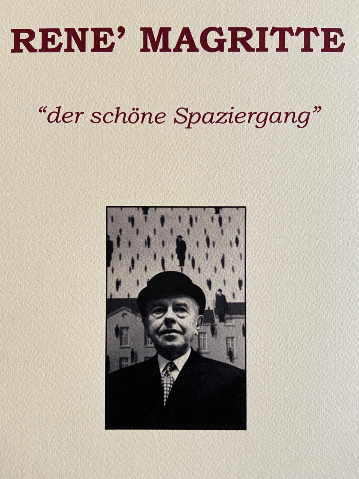 Ren Magritte Lithograph Coa Signed Numbered Hand Limited