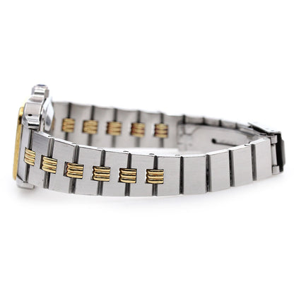 Cartier Santos Galbe Sm Gaudroon Bracelet Watch Women
