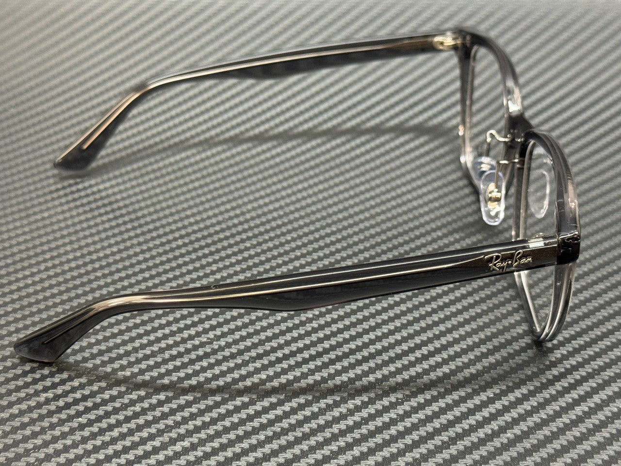 RAY BAN RX5425D 8268 Transparent Grey Unisex 54 mm Eyeglasses