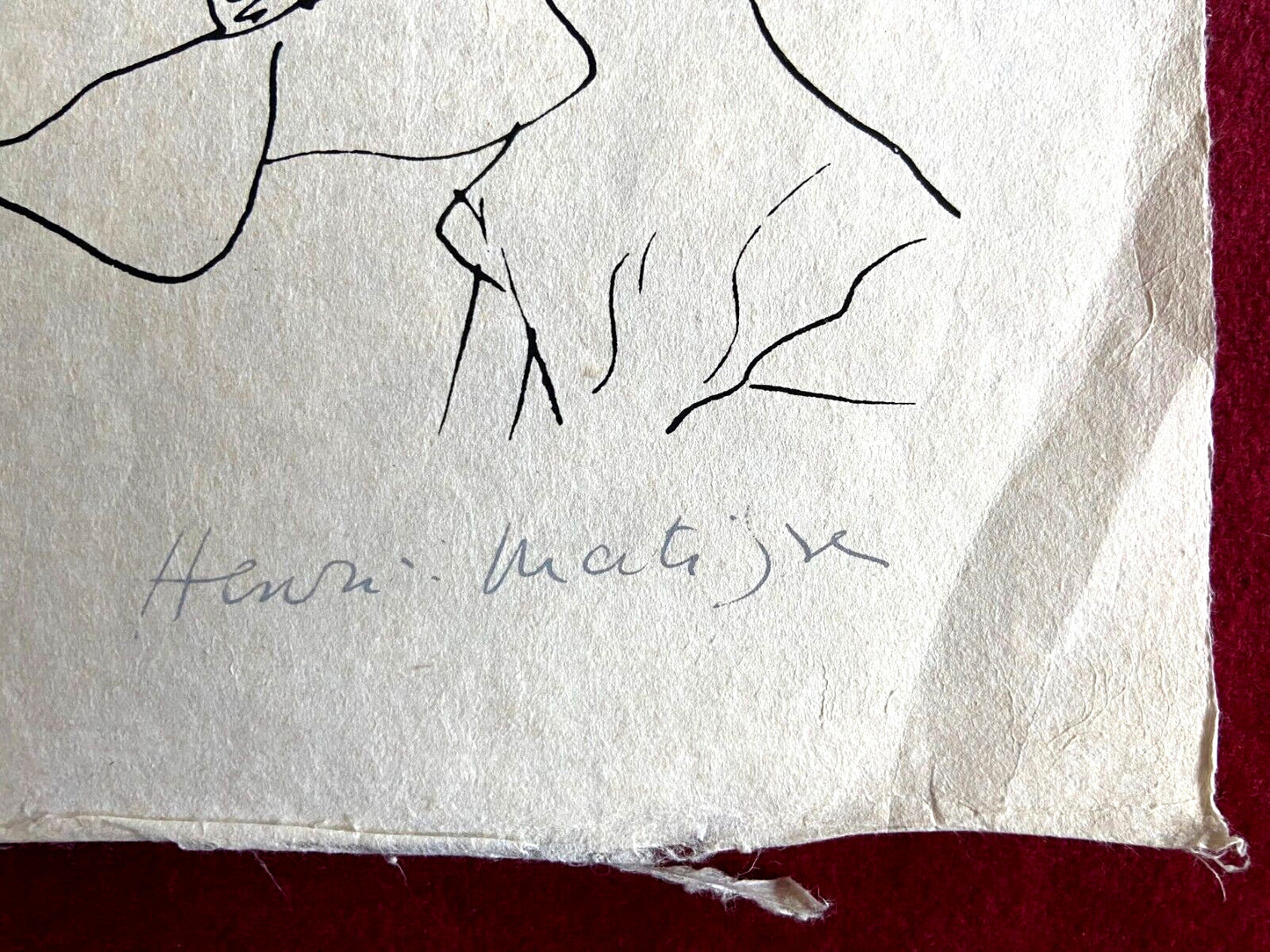 Henri Matisse Lithograph Signed Contract Hand Numbered / Paul Klee