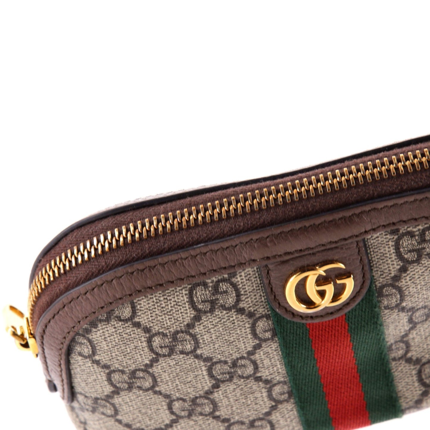 Gucci Ophidia Cosmetic Case Gg Coated Canvas Medium