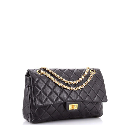Chanel Reissue 2.55 Flap Bag Quilted Aged Calfskin 226