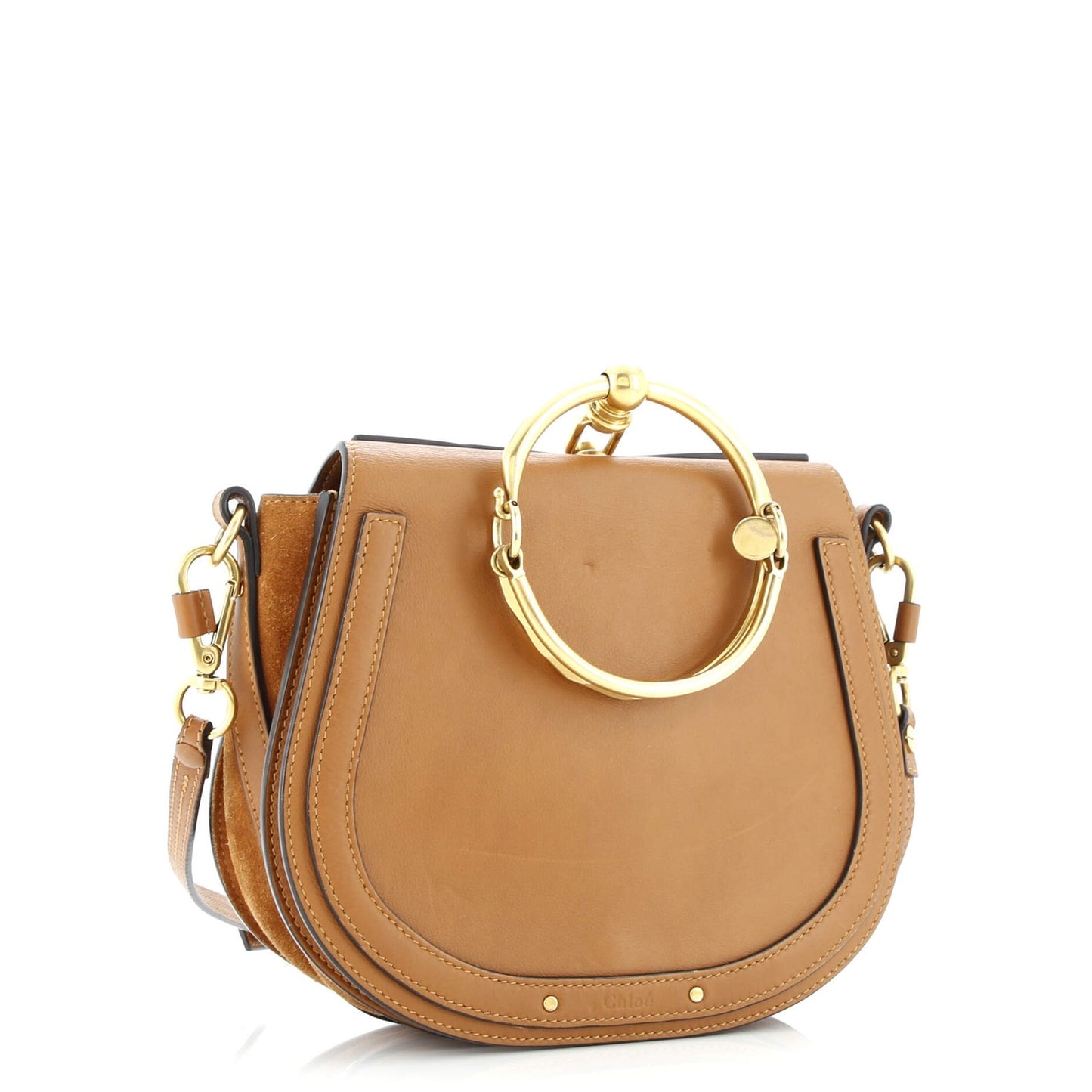 Chloe Nile Crossbody Bag Leather Medium