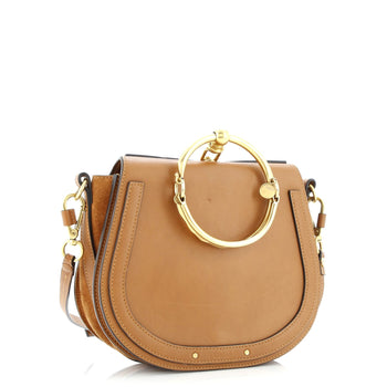 Chloe Nile Crossbody Bag Leather Medium