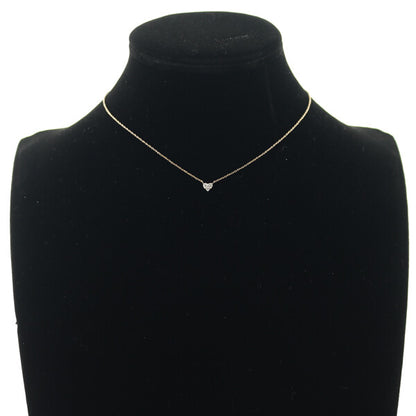Vendome Necklace Diamond 0.10Ct Heart 18K 750