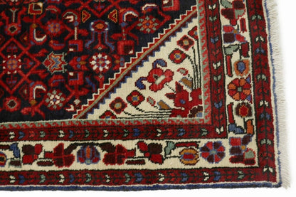 4X10 Handmade Vintage Tribal Oriental Wool Runner Rug Wide Hallway Kitchen