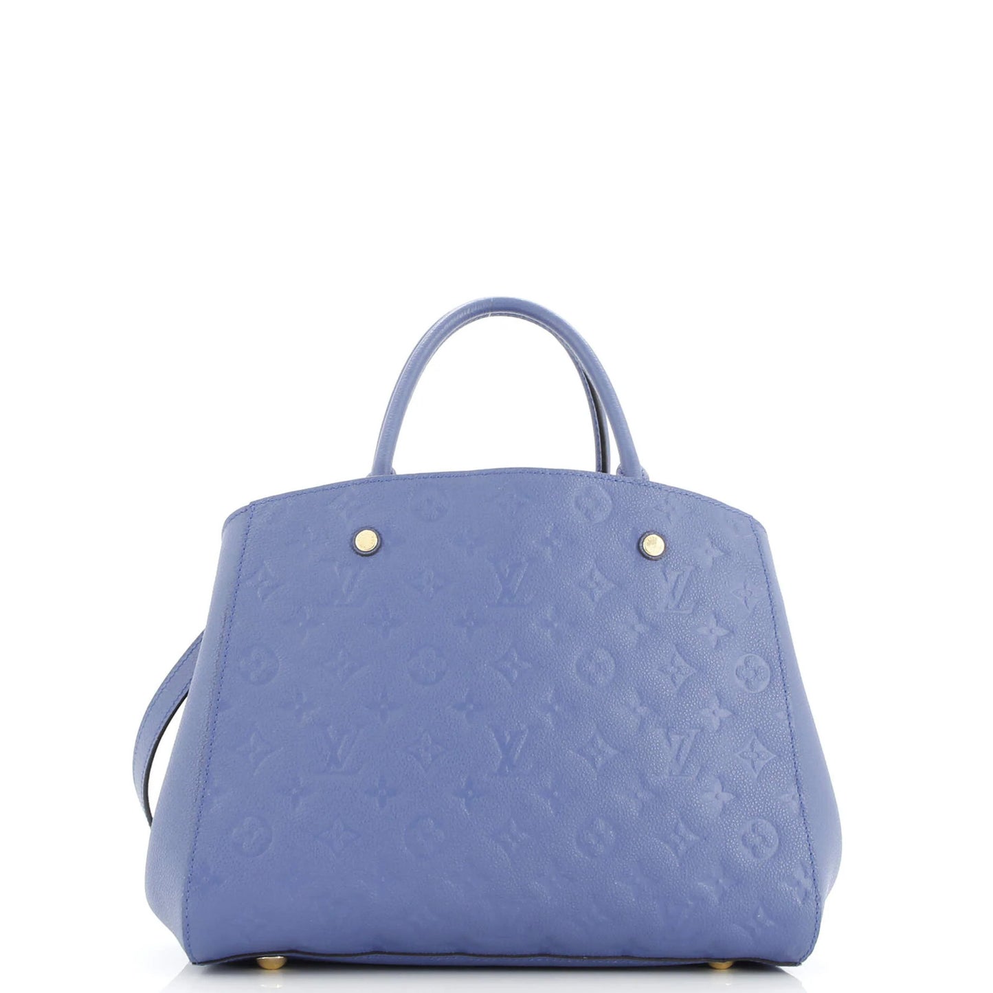 Louis Vuitton Montaigne Handbag Monogram Empreinte Leather Mm