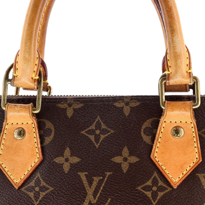 Louis Vuitton Alma Handbag Monogram Canvas Pm
