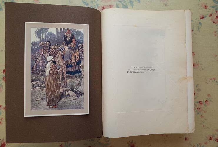 The Arabian Nights 1913 Charles Folkard Deluxe Limited Edition 225/250 Rare Book
