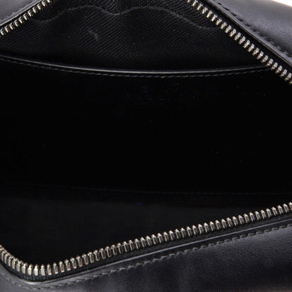 Gucci Gg Marmont Monochrome Shoulder Bag Matelasse Leather Small