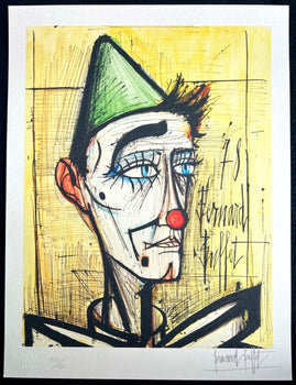Bernard Buffet Lithograph Certified Coa Signed In
