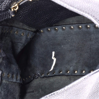 Valentino Garavani Rockstud Flip Lock Messenger Bag Leather Small