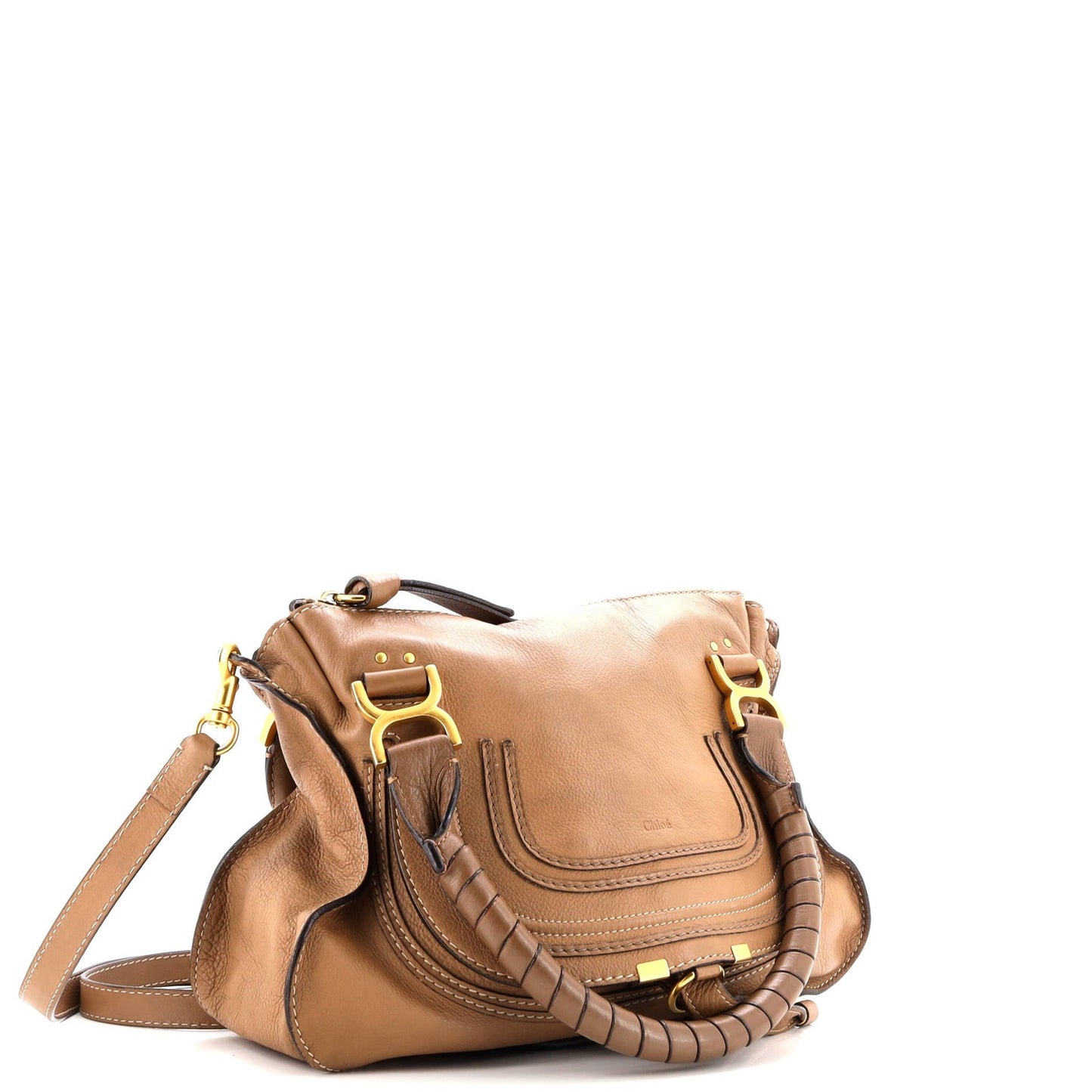 Chloe Marcie Satchel Leather Medium