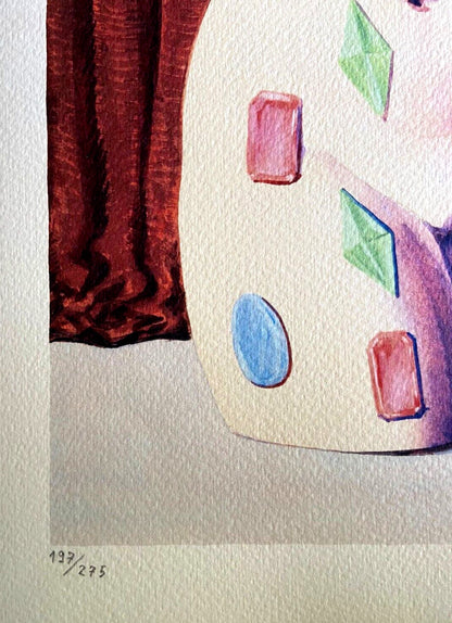 Ren-Magritte Lithograph Coa Signed Numbered By Hand Limited Edition