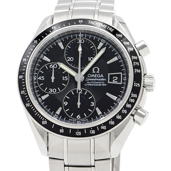 Omega Speed Master Date 3210.50.00 Black Case Size 40Mm Men'S Used Watch #4108