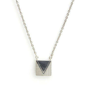 Louis Vuitton V Square Pendant Sv925 Silver