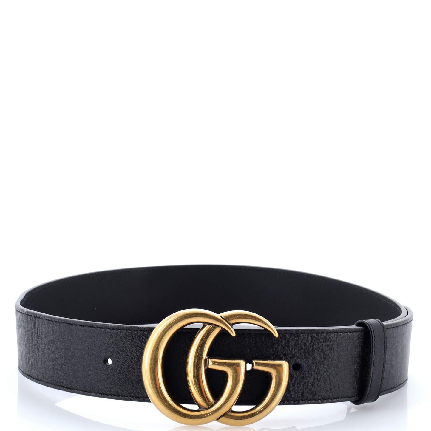 Gucci Gg Marmont Belt Leather Wide
