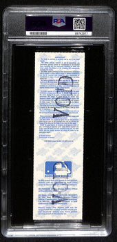 1989 World Series Game 3 Full Ticket  A'S Vs.