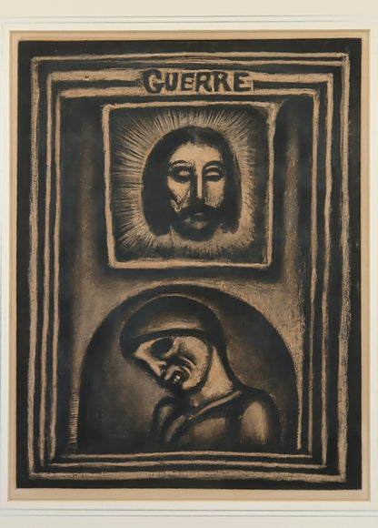 Georges Rouault Les Ruines Elles-Mmes Ont Pri 1926 Original Etching Framed