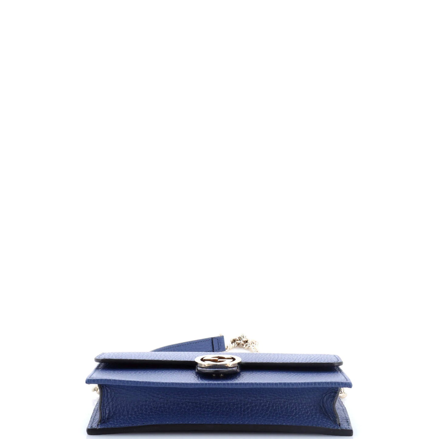 Gucci Interlocking Wallet On Chain Leather