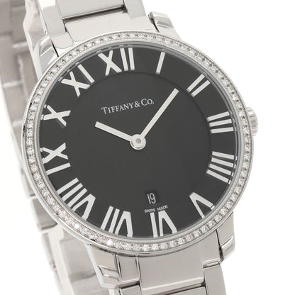 Tiffany&Co. Atlas Dome Bezel Diamond Watches Stainless Steel/Stainless