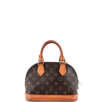 Louis Vuitton Alma Handbag Monogram Canvas Bb