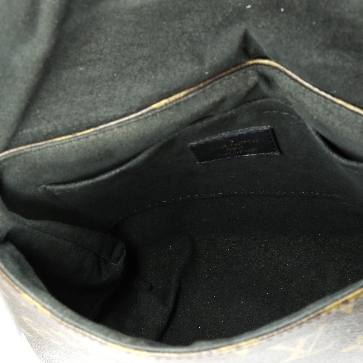 Louis Vuitton Locky Handbag Monogram Canvas With Leather Bb