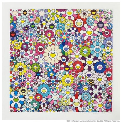 Silkscreen Edition SP 25 Autographed Takashi Murakami Gate of Heaven