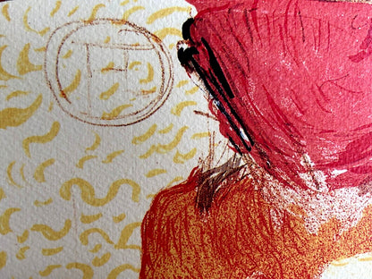 Henri.De Toulouse-Lautrec Original Coa Mourlot Signed Published Rare