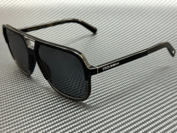 DOLCE & GABBANA DG4354 193481 Black Square Men's