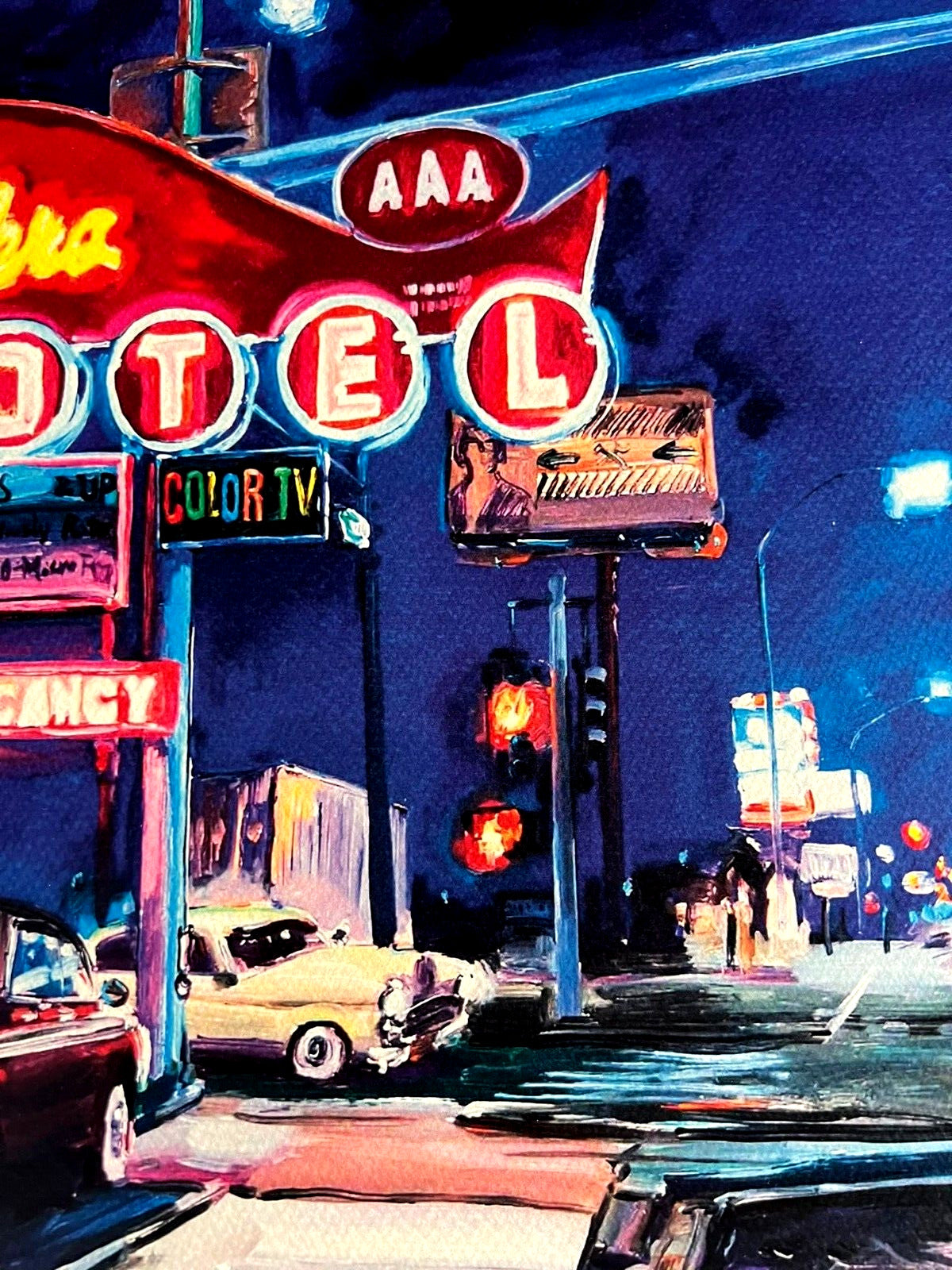 Bob Dylan Lithograph Coa Signed Op Numbered In Pencil Art