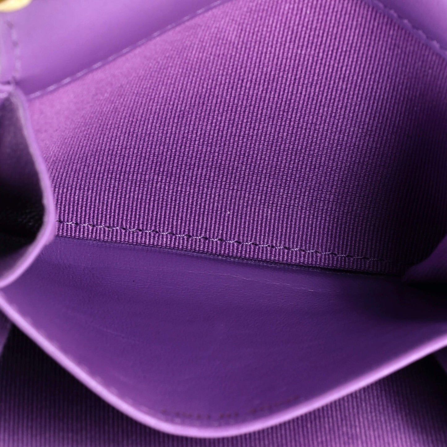 Chanel Pending Cc Card Holder On Chain Quilted Lambskin