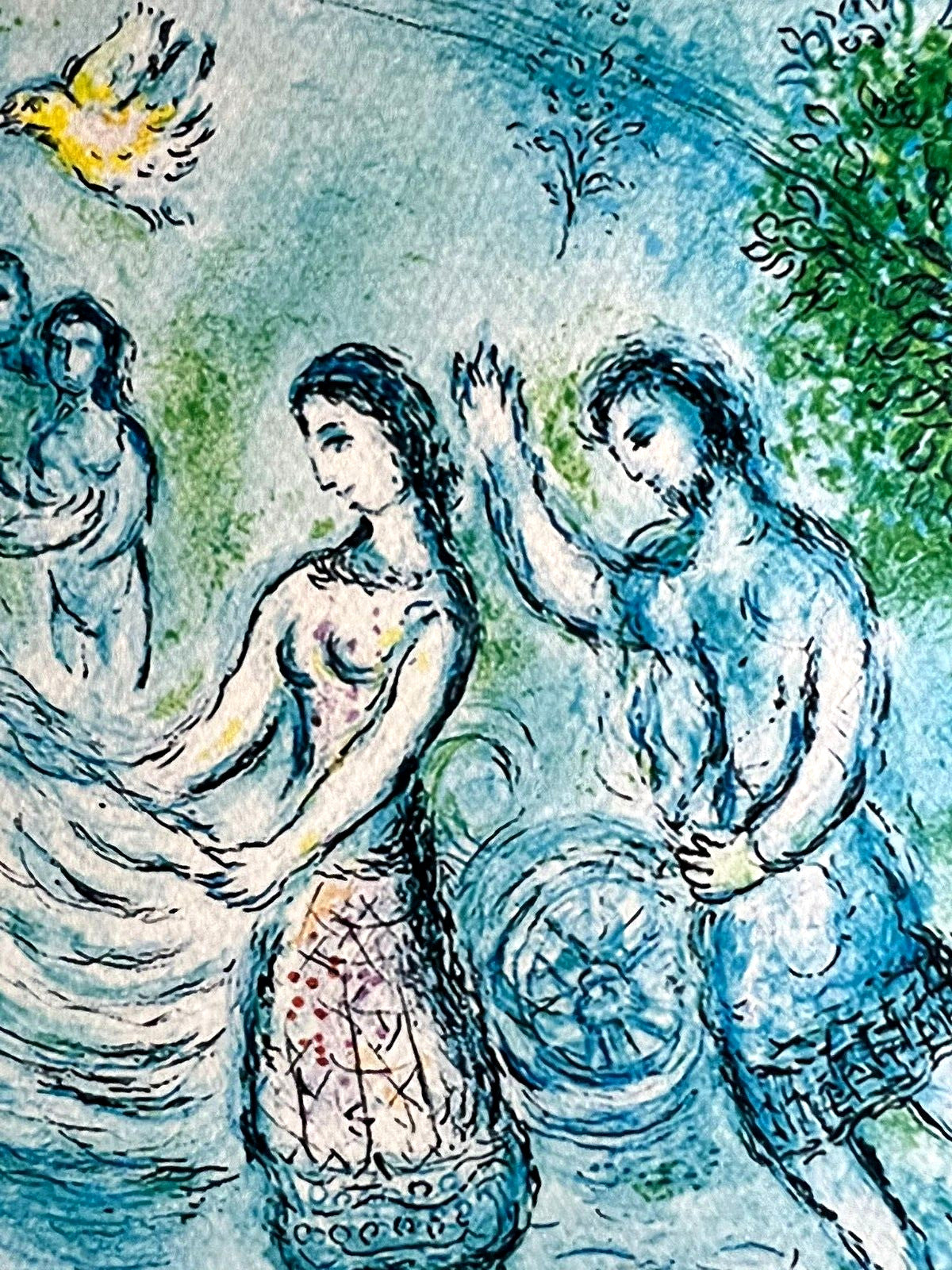 Marc Chagall Lithograph Coa Signed Hand Numbered Crayon Limited Museum
