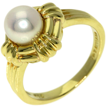 Tiffany&Co.   Ring Akoya Pearl Pearl K18 Yellow