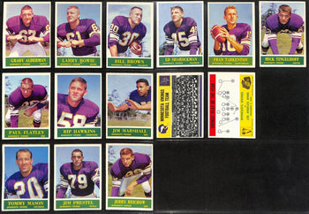 1964 Philadelphia Football Vikings Complete Team