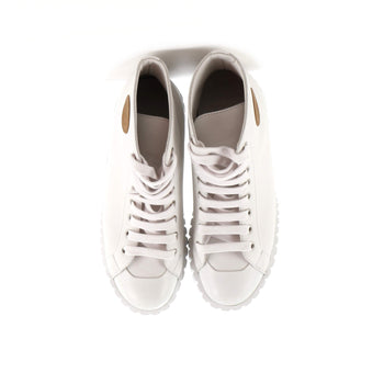 Hermes Climb High-Top Sneakers Leather