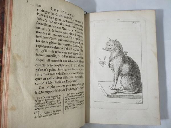 Les Chats  Moncrif  1727 First Edition  Worlds First Book On Cats  Complete