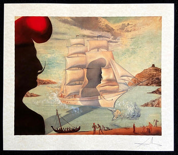 Salvador Dal Lithograph Original Signed COA