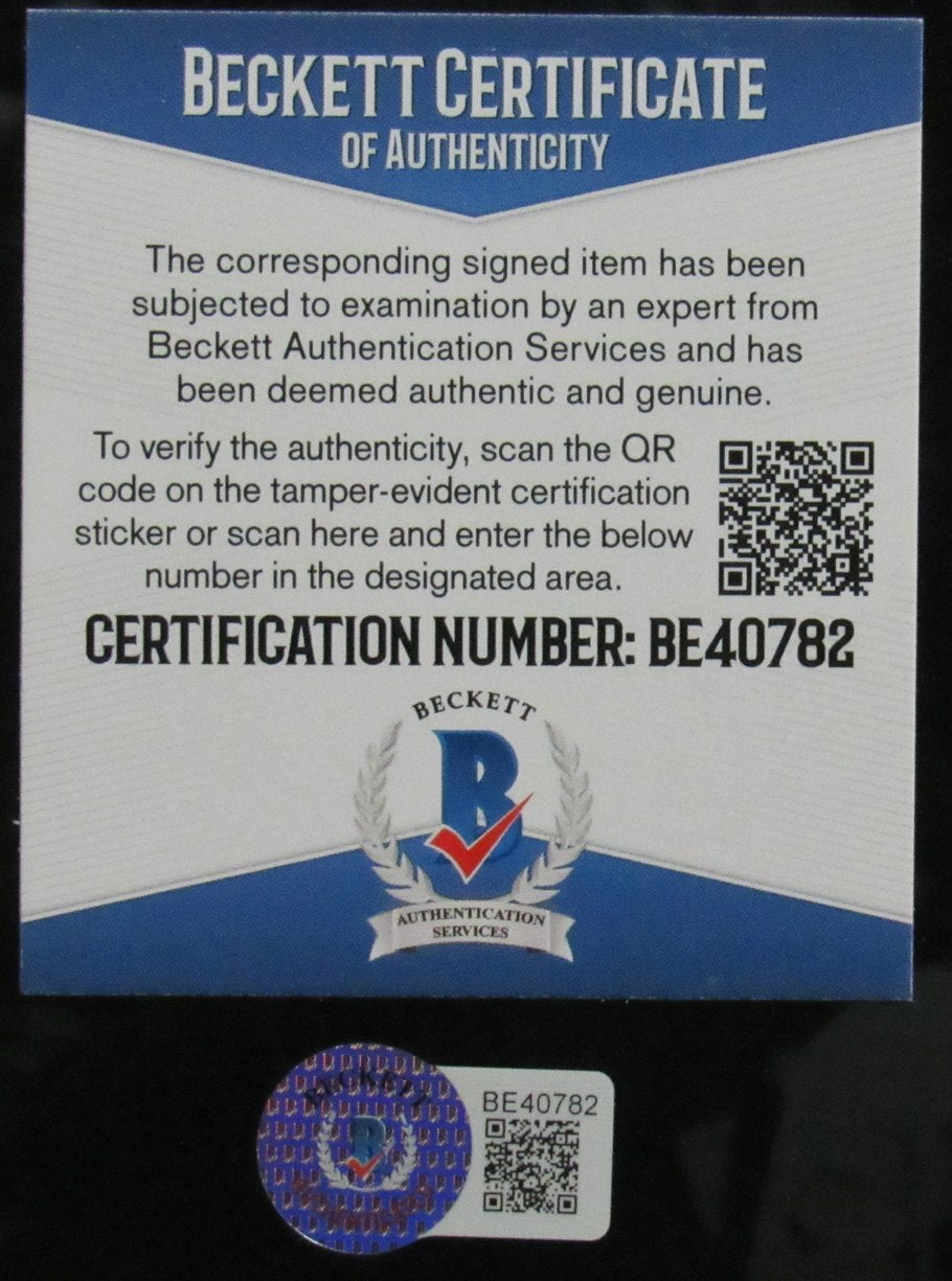 Shawn Kemp Seattle Supersonics Signed/Inscribed 16X20 Photo Beckett 167286