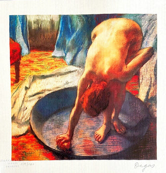 Edgar Degas Lithograph Coa Signed In Pen Numbered By Hand In Pencil 180Exe