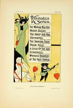 Original Vintage Poster Musical Score By Cheret For Affiches Etrangeres 1897