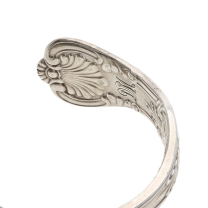 Silver TIFFANY&Co. Spoon Bangle Bracelet